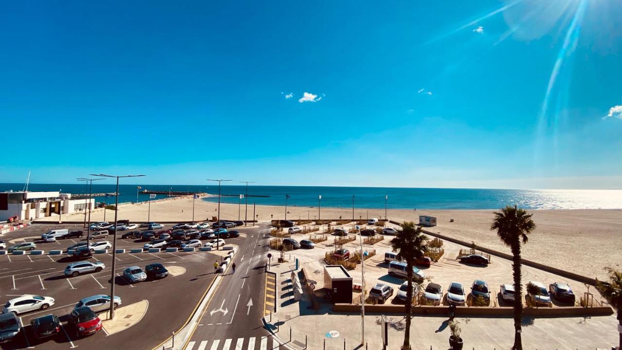 "Chill" Magnifique Vue Sur La Mer Et Le Port Au Coeur De La Ville En Premiere Ligne Canet-en-Roussillon Exterior photo