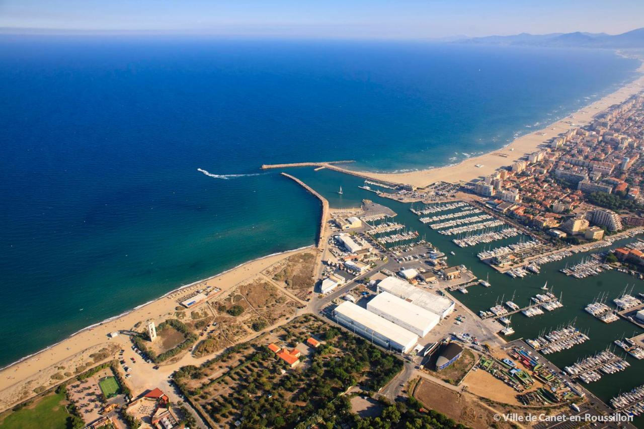 "Chill" Magnifique Vue Sur La Mer Et Le Port Au Coeur De La Ville En Premiere Ligne Canet-en-Roussillon Exterior photo